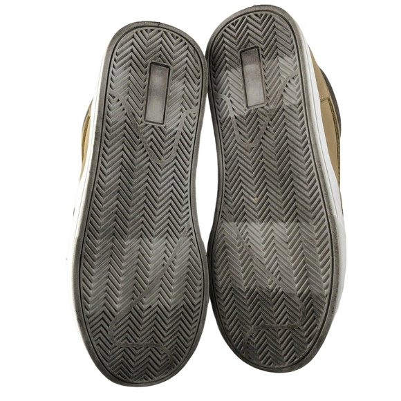 EUC Target Brand Boys High Top Faux Leather Shoes Size 4 - Picture 4 of 6